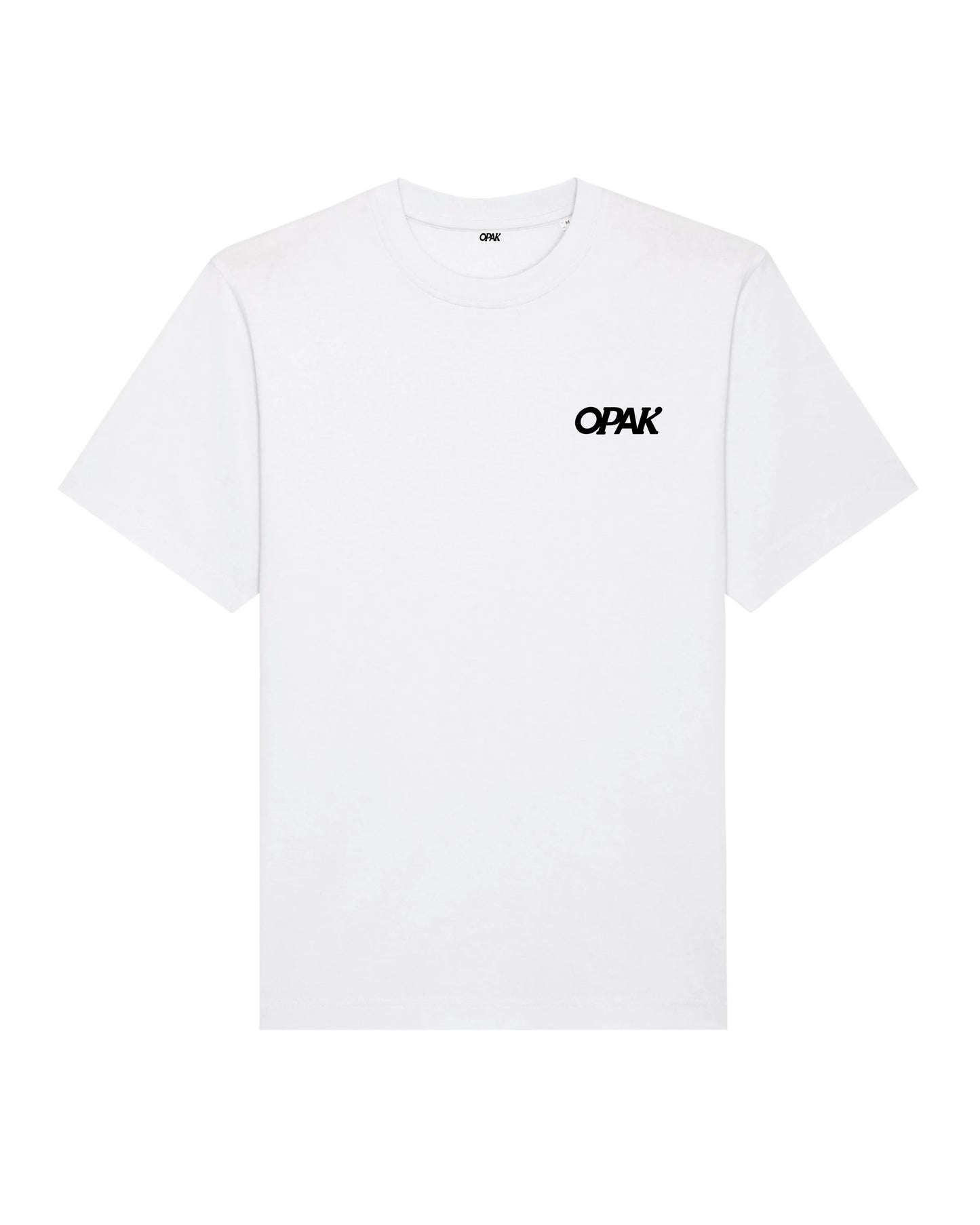 OPAK FACE T-SHIRT BLANC