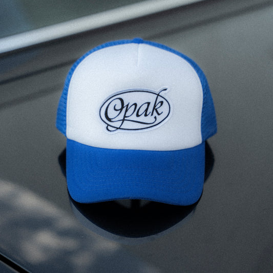 CASQUETTE TRUCKER BLEU ROYAL