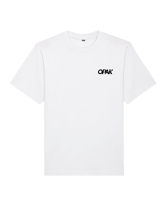 OPAK FACE T-SHIRT BLANC