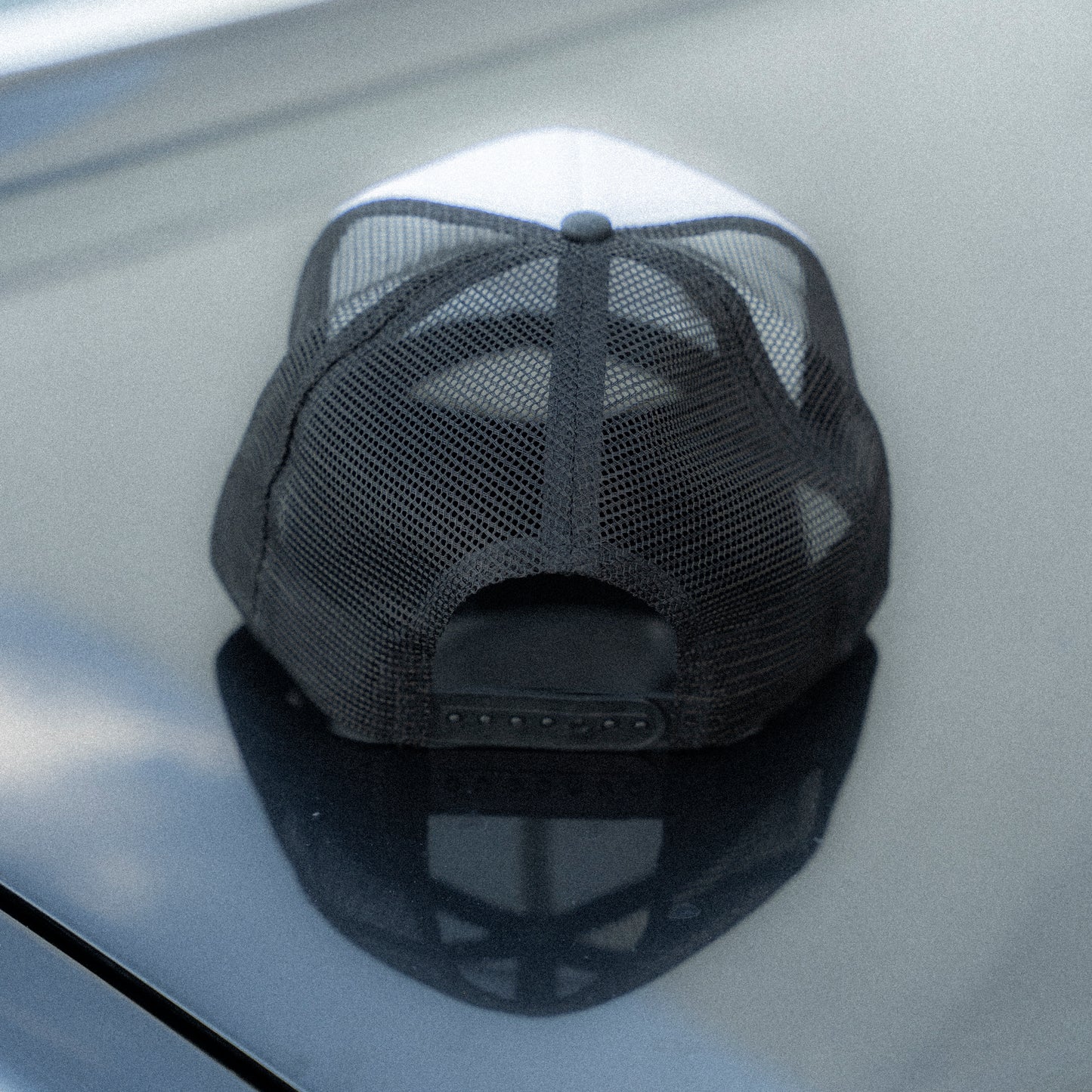 CASQUETTE TRUCKER NOIR/BLANC